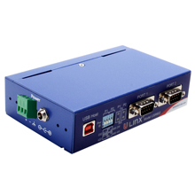 USB to RS-232/422/485, Industrial, 2 Port